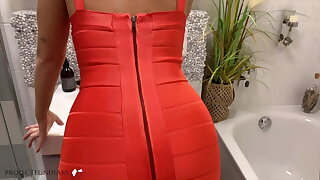 sex in tight bodycon dress compilation, projectsexdiary
