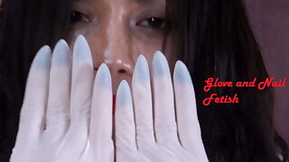 Glove and Nail Fetish