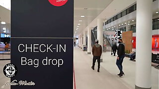 We FUCKED in the AIRPORT!! - German Press reported