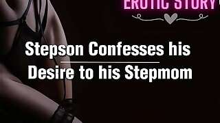 Stepson Confesses his Desire close by his Stepmom